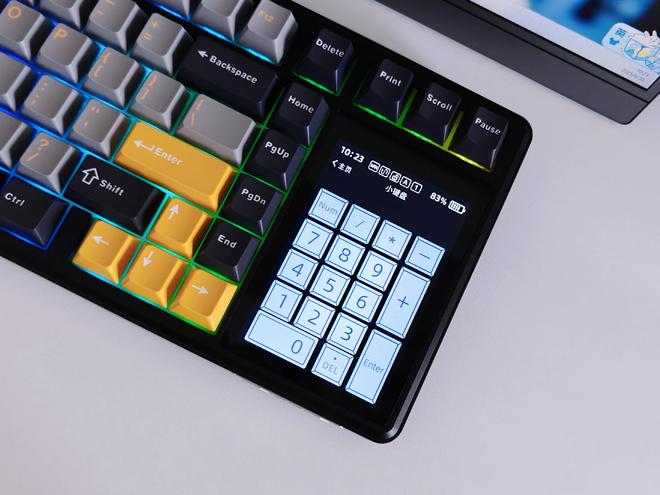 蛛L99带您解锁机械键盘新形态pg电子模拟器触控大屏加持狼(图9)